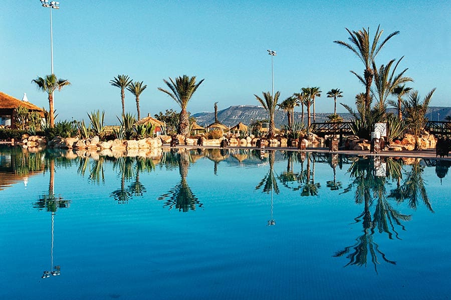 ongolf-golfmatkat-marokko-agadir-pool-riu-tikida-dunas-4